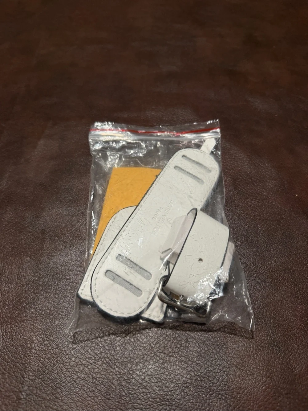 White Leather Bag Strap Replacement